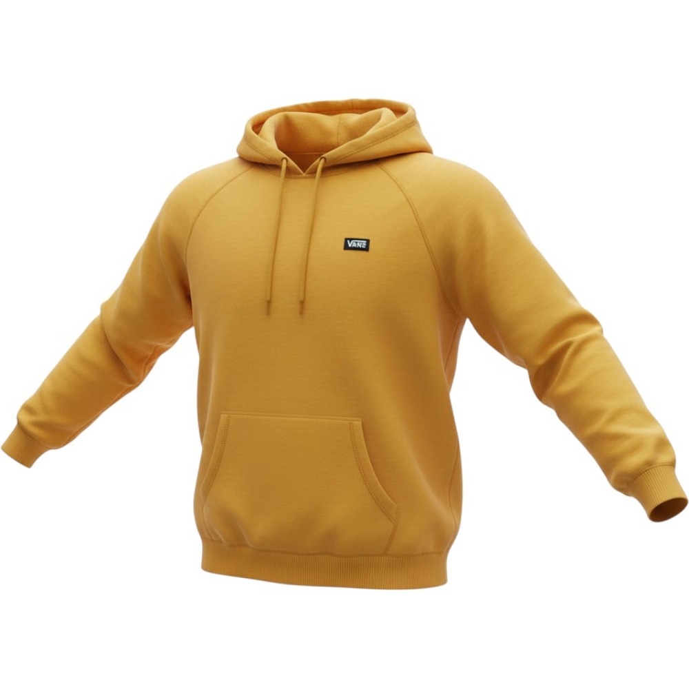 Vans Versa Standard Hoodie Mens Small Gold Mustard Yellow Water Repellent